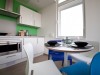 Shared apartment kitchens