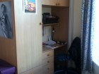 Desk and wardrobe/drawers