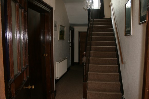 stairs and hall