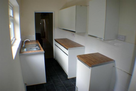 BRAND NEW KITCHEN - will be furnished with kettle, toaster, microwave, cooker, fridgefreezer