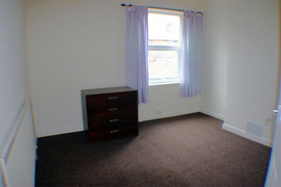 Bedroom 1 - will be fully furnished with double bed, drawers, desk, chair, bin (wardrobe is built in)