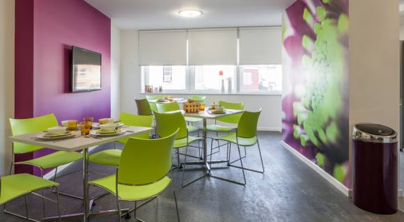 Comunal spaces on every floor