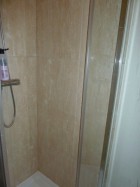 Separate shower room