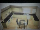 Artist photo of new kitchen