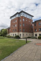 Secure campus with gate access and CCTV