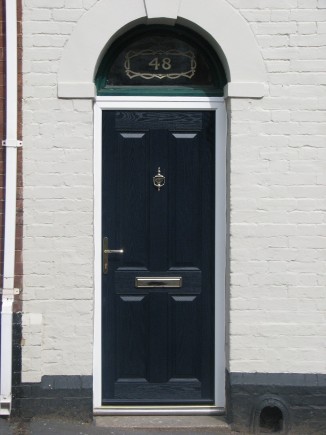 front door onto vic street