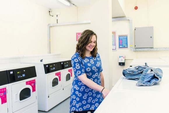 Laundry area