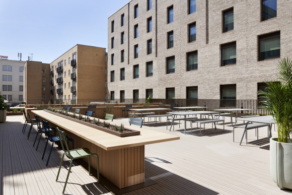 Landscaped Courtyard