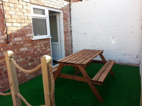 Blackpool Student Accommodation - Outdoor area -  Reads Avenue