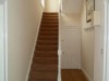 Hallway with oak flooring