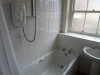 1st floor bathroom with electric shower
