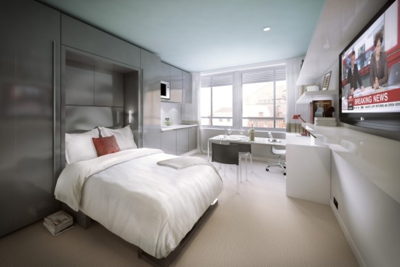 Luxury student studio in Exeter
