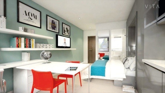 Self-contained studios in the perfect location