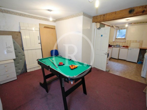 Pool Table in Games Room