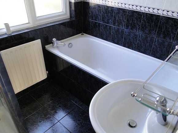 bathroom with shower cubicle