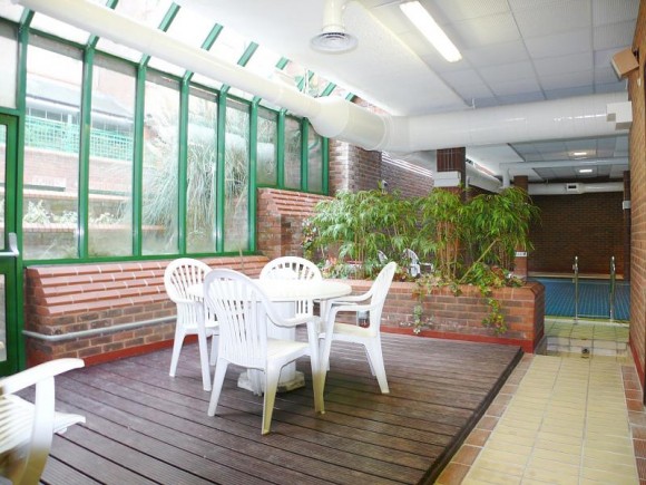 swimming pool area