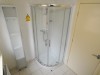 modern shower providing hot water 24/7 via a gas combination boiler