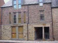 Front of Kingsgate House Flats 1-8