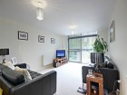 Open plan lounge and kitchen